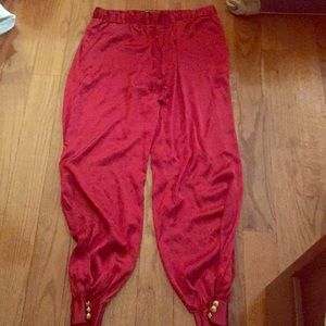 Red pants from Express